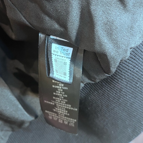 TED BAKER Sz 3 (US L equivalent) Zariya Floral Texture Bomber Lined Jacket - Picture 5 of 11